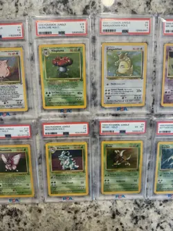 17 Vintage Pokemon PSA Graded Holo Lot (Near Complete Jungle Set) - Image 4