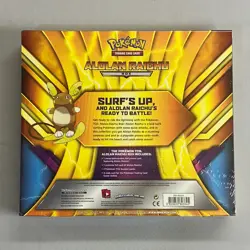 NEW Alolan Raichu Box Roaring Skies & Burning Shadows Packs Sealed Pokemon 820650803345 - Image 2