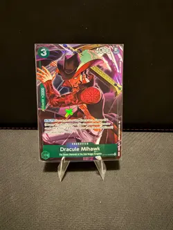 Dracule Mihawk (Illustration Box Vol.4) ST12-003 One Piece Promotion Cards Foil - Image 1