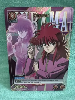 Union Arena Kurama UE13BT/YYH-1-072 (SR*) Yu Yu Hakusho: Ghost Files UE13BT - Image 2