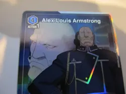 Union Arena FMA! Alex Louis Armstrong FMA-1-110 R Alt Art - NM/Mint - English - Image 2