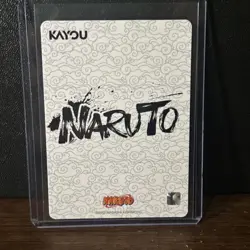 Zabuza Momochi PU NRSA01-PU-007L4 Naruto Kayou Card Series 1 English - Image 2