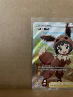 Pokemon TCG Shining Fates Poke Kid Full Art Ultra Rare Card 070/072 (A1) - Image 5