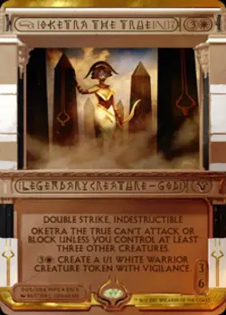 Oketra the True -Foil Near Mint MTG Amonkhet Invocations - Image 1
