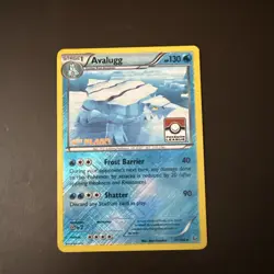 Avalugg - 31/106 - Pokemon Flashfire XY League Promo 4th Place Holo Rare Card LP - Image 2