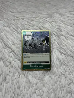 Electrical Luna One Piece CCG Event Card OP08-036 Cost 3 Minks Card #46 - Image 1