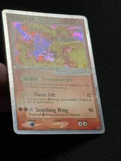 2005 Pokemon Card TCG Nintendo Black Star Promo Moltres ex #031 NM SWIRL 🔥 A - Image 2