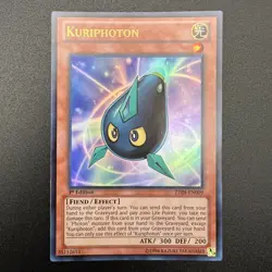 YuGiOh Accellight ZTIN-EN016 Ultra Rare 1st Edition NM - Image 1