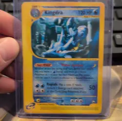 Kingdra Aquapolis 64/147 Rare Pokemon Card 120 HP Water Stage 2 English - Image 1