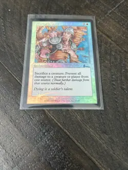 MTG Magic The Gathering Martyr's Cause Urza's Legacy Foil NM Unplayed - Image 1