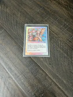 MTG Magic The Gathering Martyr's Cause Urza's Legacy Foil NM Unplayed - Image 2