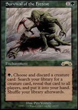 Mint/Near-Mint, English - 1 x MTG Survival of the Fittest Exodus - Image 1