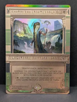 Rhonas the Indomitable Masterpiece Series: Amonkhet Invocations Foil MTG Magic - Image 1