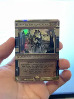 1X FOIL Bontu the Glorified MASTERPIECE MINT MTG Magic Amonkhet Invocations MPS - Image 3