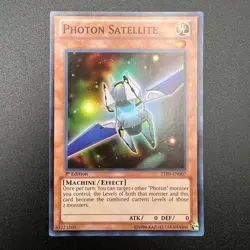 YuGiOh Photon Satellite ZTIN-EN007 Super Rare 1st Edition NM - Image 1