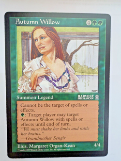 Autumn Willow Oversized 6*9 Harvest Season Arena MTG NM - Image 1