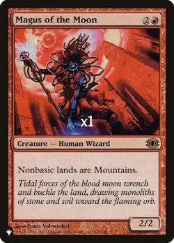 MTG The List PLST Magus of the Moon MINT - Image 1