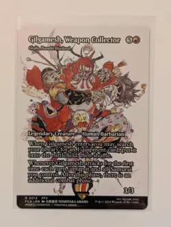 Magic: The Gathering MTG FINAL FANTASY #13 Gilgamesh, Weapon Collector - Image 1