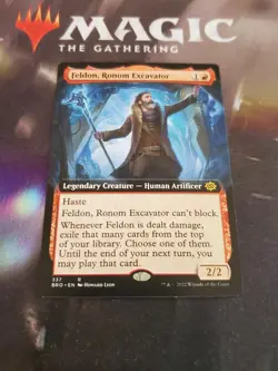 Mtg. Feldon, Ronom Excavator. Extended Art. The Brothers War. Pack Fresh - Image 1