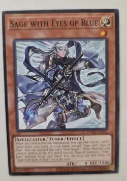 Yugioh! Sage With Eyes Of Blue SDWD-EN013 - Image 1