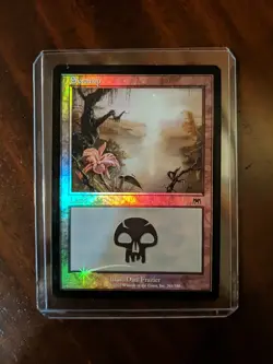 Swamp (341) #341 (Foil) (LP) Onslaught ONS Magic MTG - Image 1