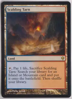 MTG Scalding Tarn Zendikar Non Foil - Image 1