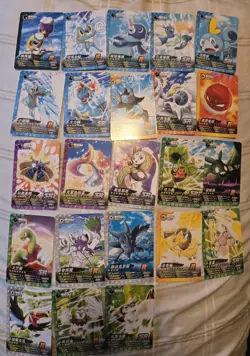 Pokemon Collectible Card Game Lot (23 Cards) Chinese non tcg - Image 1