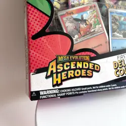 Pokemon Mega Evolution Ascended Heroes First Partners Deluxe Pin New Sealed - Image 2