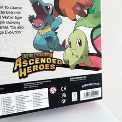 Pokemon Mega Evolution Ascended Heroes First Partners Deluxe Pin New Sealed - Image 5