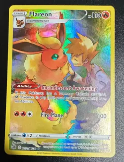 Flareon - Brilliant Stars - TG01/TG30 - Trainer Gallery Holo - Pokemon TCG - LP - Image 1
