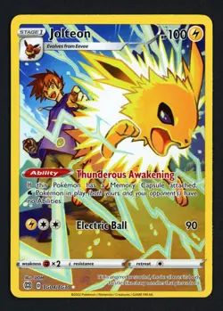 Jolteon TG04/TG30 Brilliant Stars Ultra Rare Pokemon TCG - Image 1