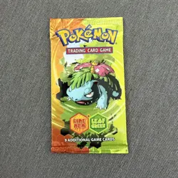 Pokemon EX FireRed LeafGreen Booster Pack – Venusaur Art – Sealed 17g - Image 1