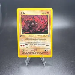 Pokemon Tcg - Onix 69/111 Common - 1st Edition Neo Genesis Regular (NM+) -j - Image 1