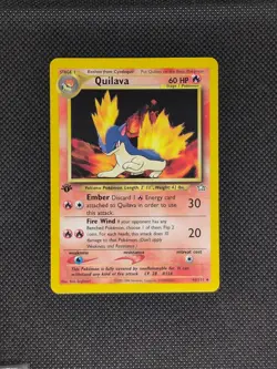 Quilava Neo Genesis 46 Regular - LP - 1st Edition Uncommon Pokemon TCG - Image 1