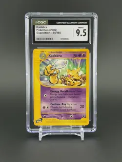 Pokemon English Kadabra 84/165 2002 Expedition Uncommon CGC 9.5 - Image 1