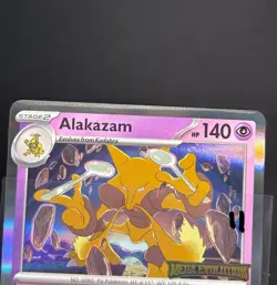 Alakazam 003 - Mega Evolutions Prerelease Promo Pokemon TCG - LP Card - Image 3