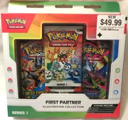 Pokemon Pokemon First Partner Illustration Collection Series 1 **New & Sealed** - Image 1