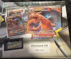 Pokemon TCG Detective Pikachu Charizard GX Case File Sealed Box - Image 2