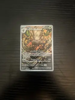 Shiftry 163/162 Temporal Forces Holo Full Art Pokemon TCG & Fraxure & Okidogi - Image 1