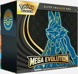 Pokemon TCG Mega Evolutions Lucario Elite Trainer Box ETB - New & Sealed - Image 1