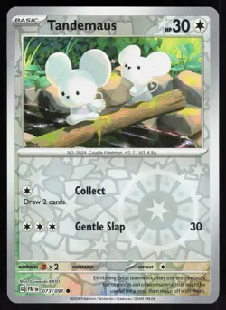 TANDEMAUS ( PAF 073/091 ) REVERSE HOLO - Pokemon - 2024 KATO LP - Image 1