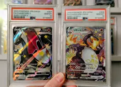 Pokemon TCG Charizard VMAX Sequential Set PSA 10 - Image 1
