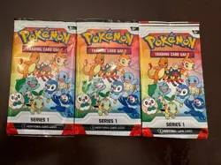 Pokemon First Partner Illustration Collection Unopened 3 packs - Image 1