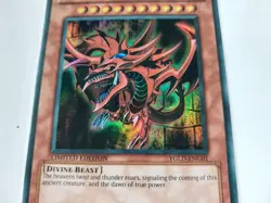 Slifer The Sky Dragon - YGLD-ENG01 - Limited Edition - Ultra Rare - Yugioh TCG - Image 3