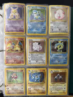 1999 Pokemon Base Set COMPLETE 102/102 w/ CHARIZARD LP-HP - Image 1