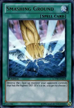 Smashing Ground - Ultra Rare 1st Edition LCYW-EN275 - NM - YuGiOh - Image 1