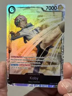 Koby EB04-044 Foil SR OP15 Adventure On Kami's Island One Piece English NM - Image 2