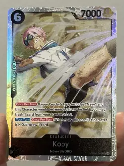 Koby EB04-044 Foil SR OP15 Adventure On Kami's Island One Piece English NM - Image 3