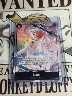 One Piece Eng OP15-086 Nami Alt Art Parallel Adventure on Kamis Island Wedding - Image 1
