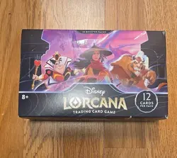 Disney Lorcana TCG Rise of the Floodborn Booster Box SEALED New Sold As Is - Image 1